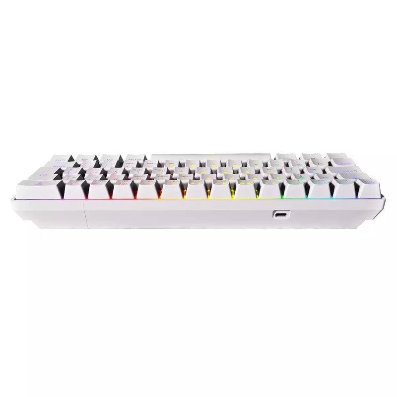 TECLADO GAMER MECANICO 60% ZOT - LED RGB - PCYES