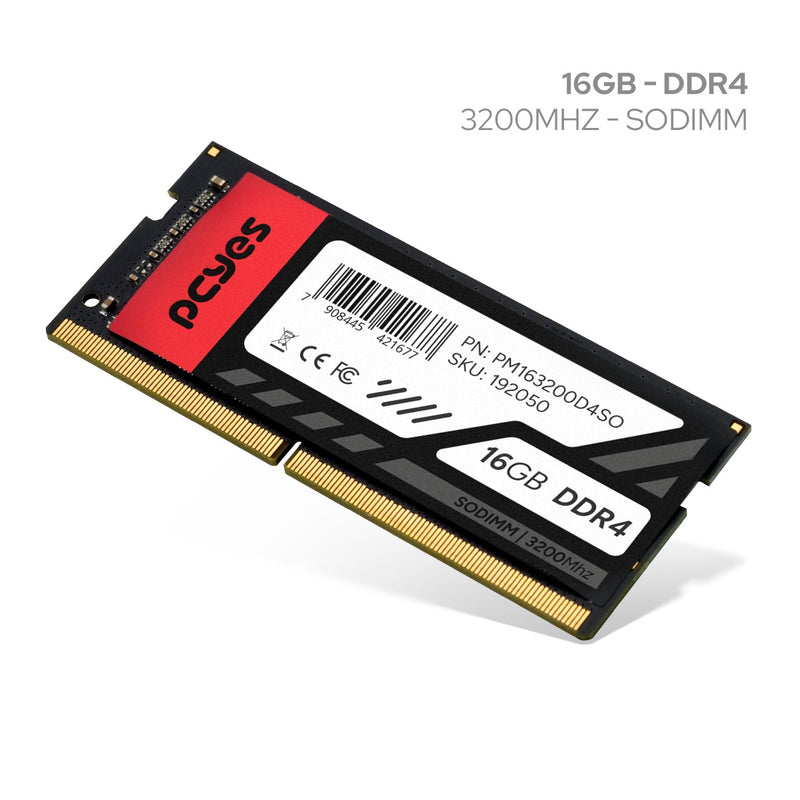 MEMORIA PCYES SODIMM 16GB DDR4 3200MHZ