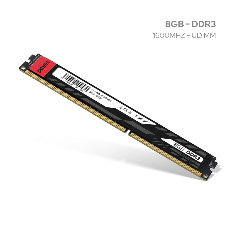 MEMORIA PCYES UDIMM 8GB DDR3 1600MHZ