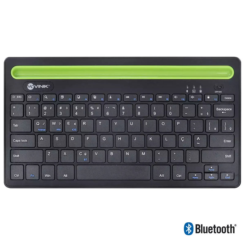 TECLADO SEM FIO BLUETOOTH 3.0 DYNAMIC SMART COM SUPORTE PARA TABLET OU CELULAR - DT200