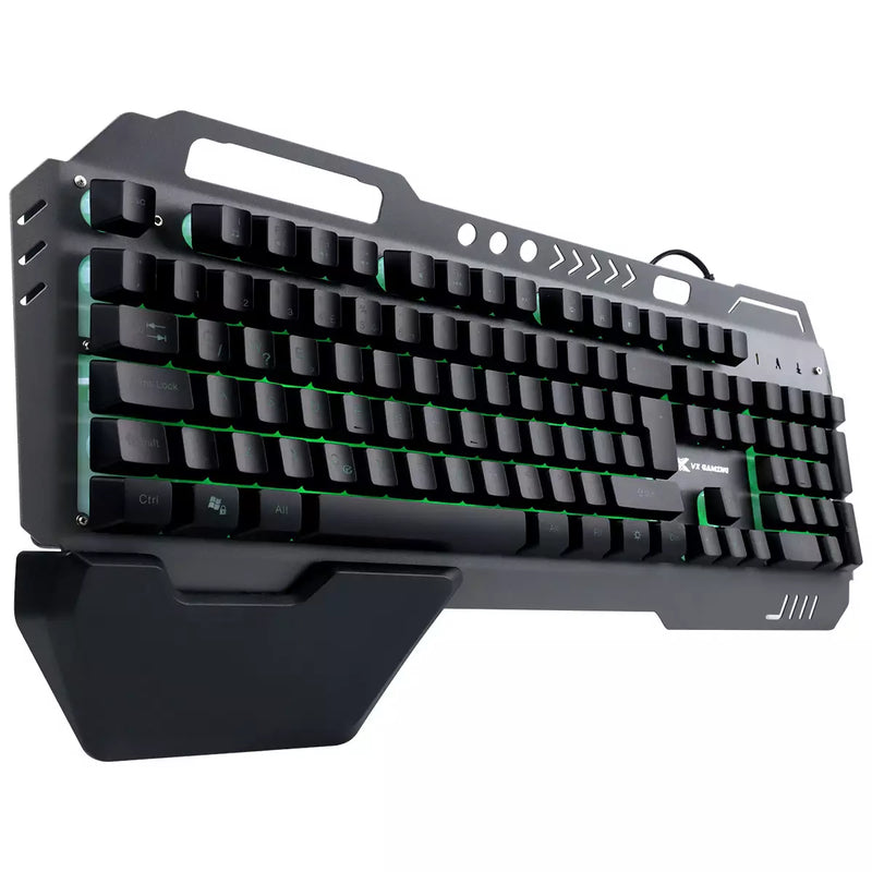 TECLADO GAMER ARMOR ABNT2 MULTIMIDIA LED 7 CORES 1.8 METROS USB - GT500