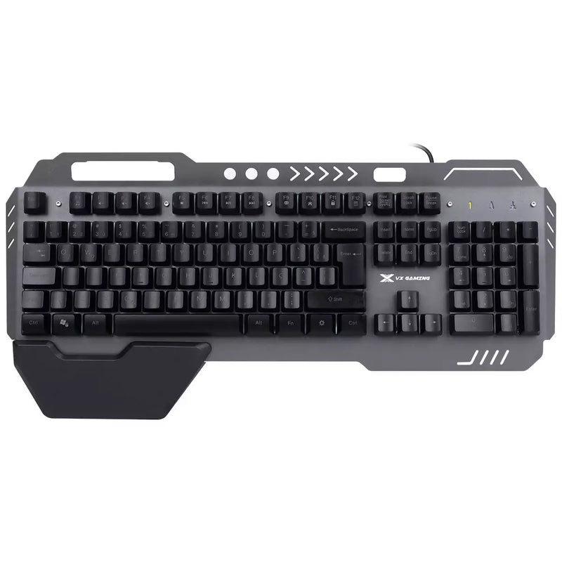 TECLADO GAMER ARMOR ABNT2 MULTIMIDIA LED 7 CORES 1.8 METROS USB - GT500