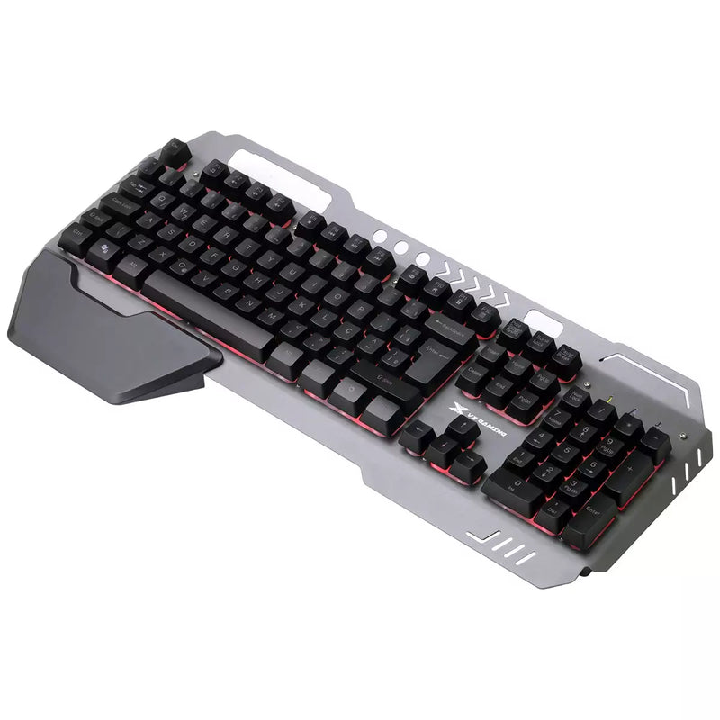 TECLADO GAMER ARMOR ABNT2 MULTIMIDIA LED 7 CORES 1.8 METROS USB - GT500